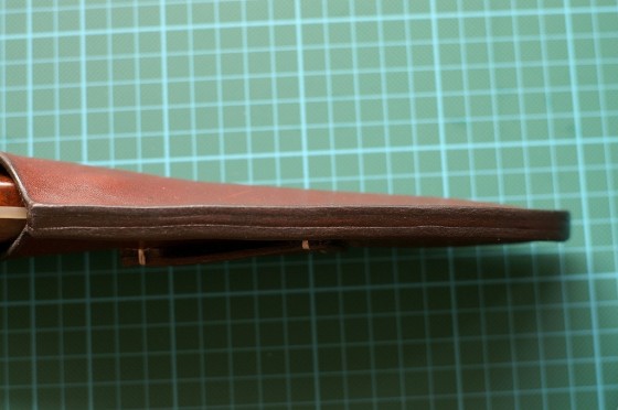 Schritt 9: Anfertigen einer Ledermesserscheide